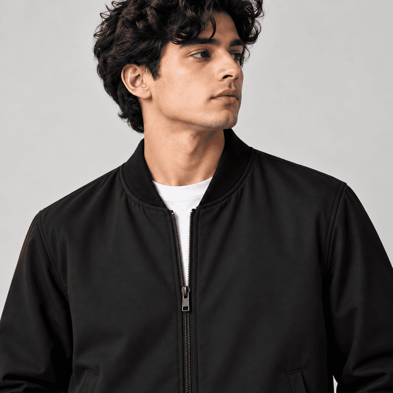 LEEVARA Black Signature Bomber